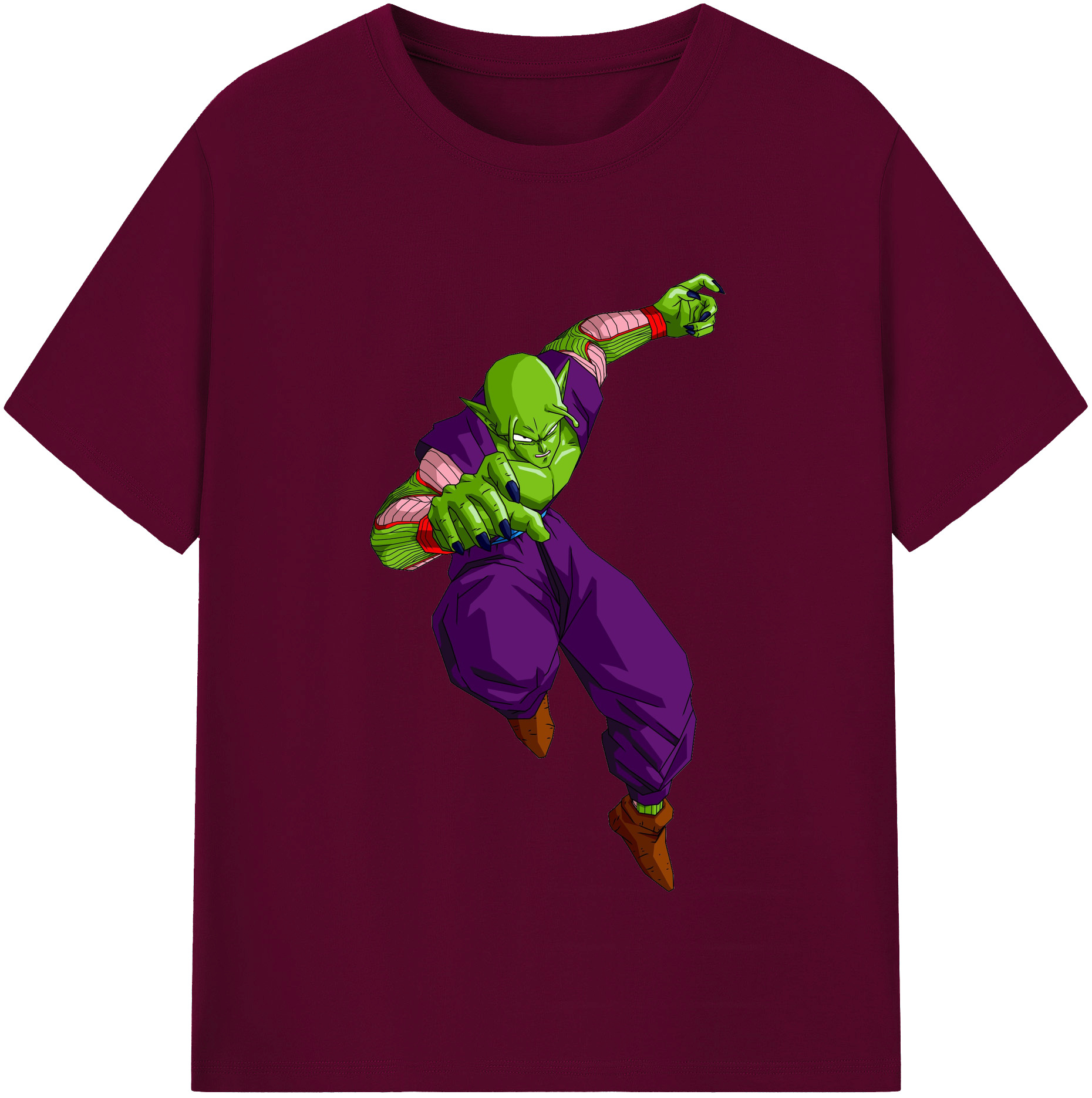 （画像用） ドラゴンボール ピッコロ DRAGON BALL Piccolo レディースカジュアルプリントTシャツ（綿100％）